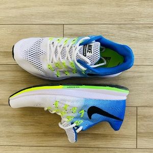 NIKE PEGASUS 33 WHITE/BLUE SIZE 11